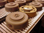landmines at a factory